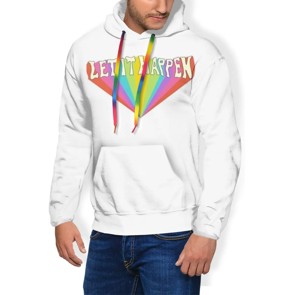 

Tame Impala Hoodie Let It Happen Hoodies Warm Long Pullover Hoodie Polyester Stylish Blue X Male Hoodies
