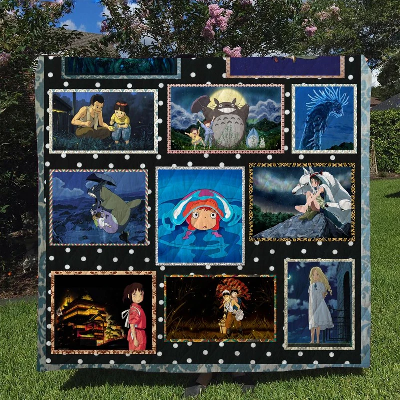 Покрывало для дивана с принтом Мой сосед Тоторо | Дом и сад