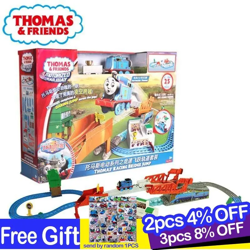 Игрушки для мальчиков Thomas and Friends гоночный мост набор треков детские игрушки