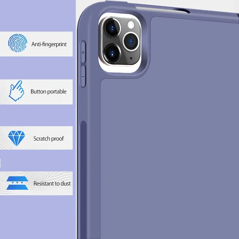 Магнитный смарт-чехол aPad для Apple iPed 7-го поколения Pro 2020 12 9 11 Air 3 10 5 2 7 2018 Mini с