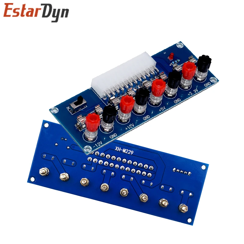 XH-M229 настольное шасси блок питания ATX плата адаптера вынос платы выходной модуль