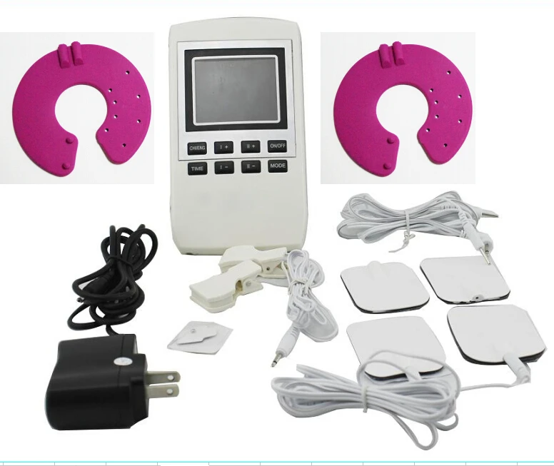 D no retail box biofeedback обезболивающий блок с низкой и средней частотой с красочным экраном, голос, многофункциональный, 10 режимов - Цвет: D no retail box