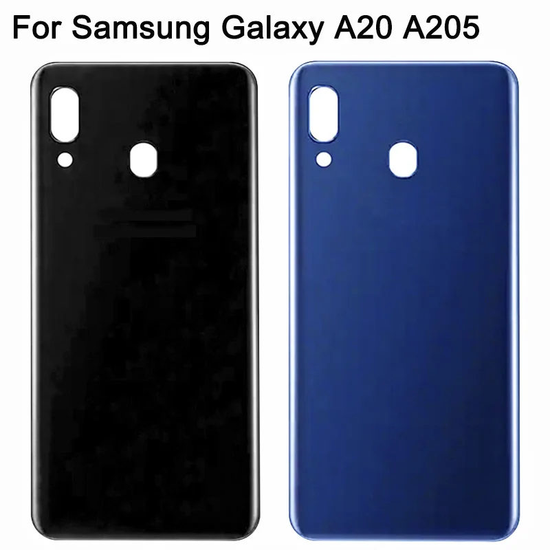 10 шт. для samsung Galaxy A20 A30 A40 A50 A60 A70 задняя крышка батареи Задняя стеклянная корпуса с