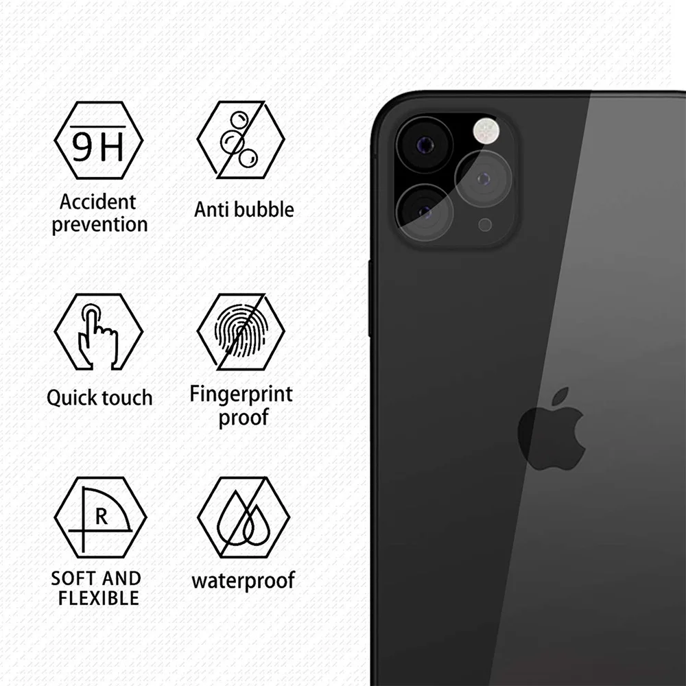 Защитная пленка для объектива камеры из закаленного стекла экрана Iphone 11 Pro Max 11Pro