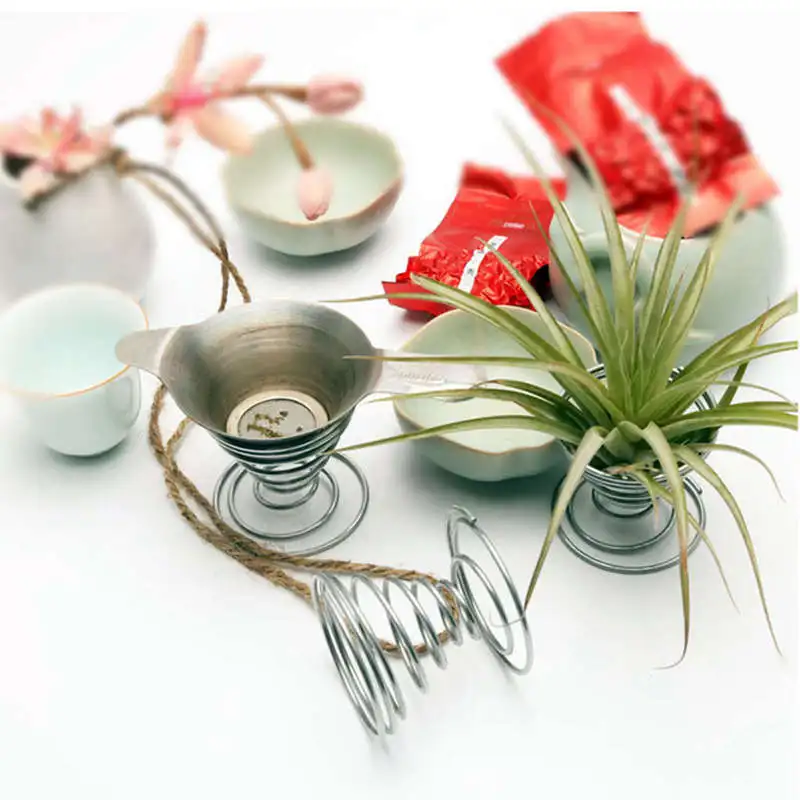 20 упаковок подставка для растений контейнер Tillandsia железной проволоки стеллажи