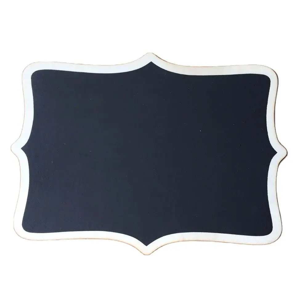 Большая деревянная доска меловая в рамке Свадебные мероприятия вечерние