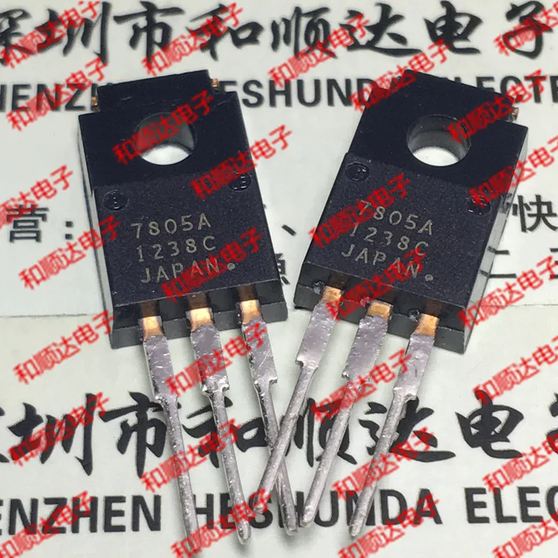 Оригинальный Новый/5 шт/7805A TO 220F|Регуляторы напряж./стабилизаторы| |