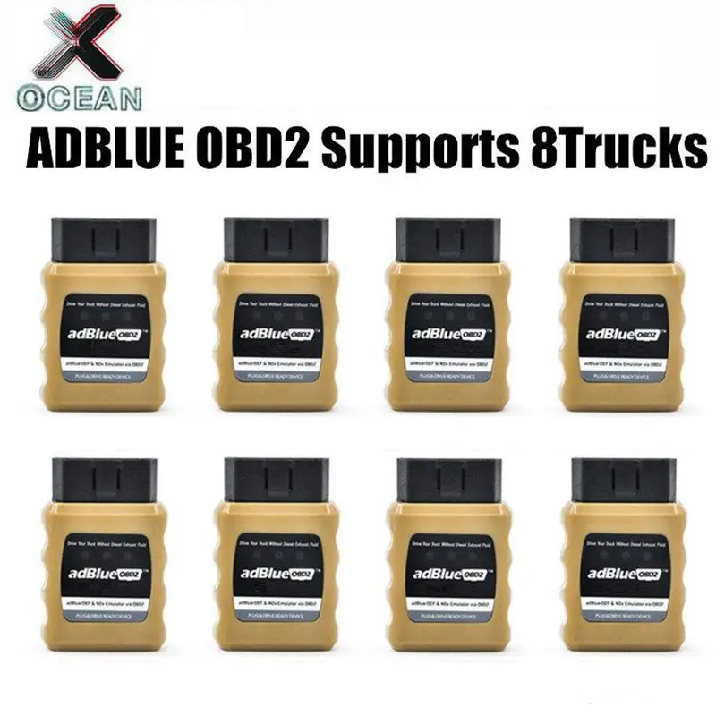 

Hot sale AdblueOBD2 Emulator Easy to Install Plug&Drive Ready Device Adblue OBD2 For Ford /DAF/Benz/Renault/Scania/Man