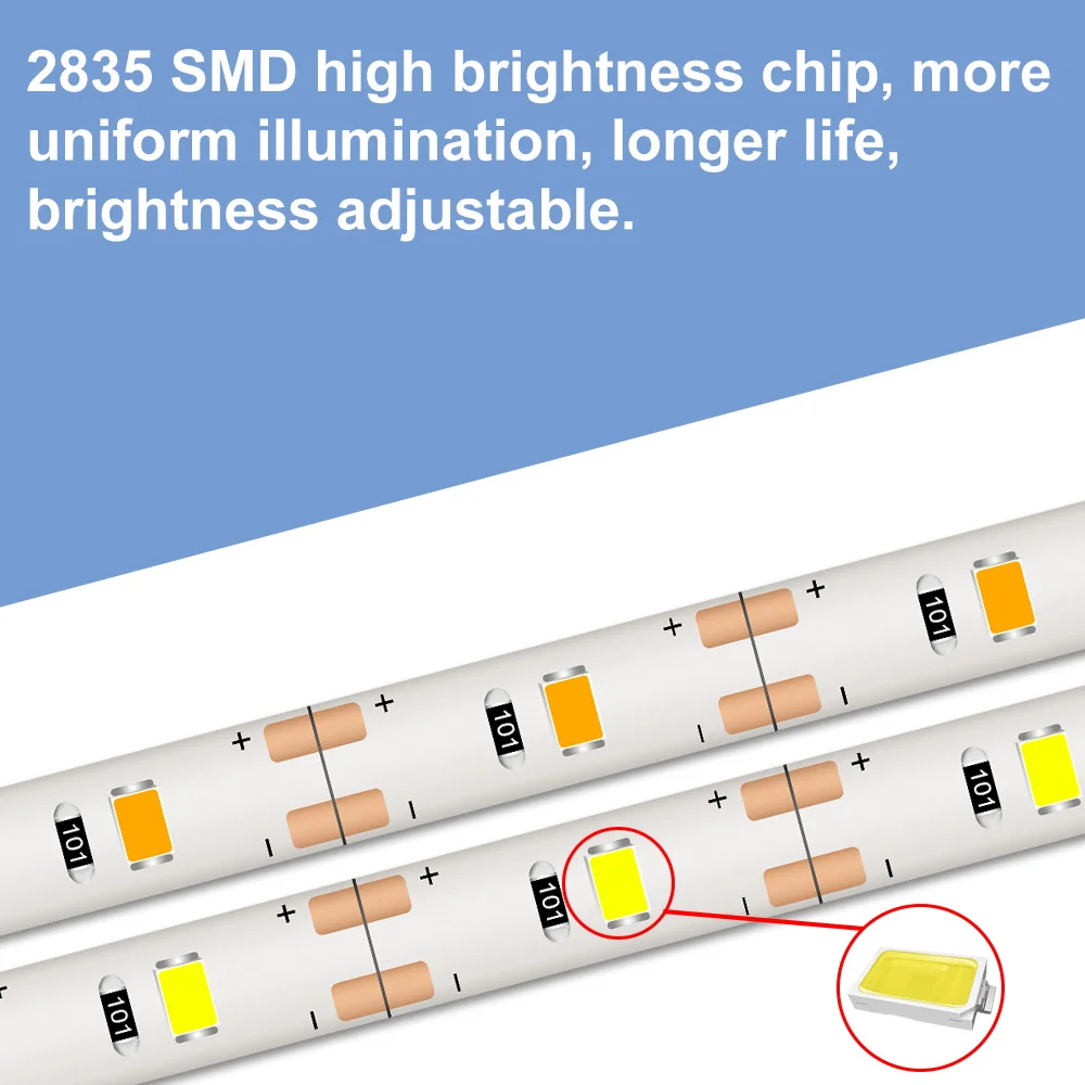 Светодиодный светильник беспроводной PIR датчик движения Светодиодная лента