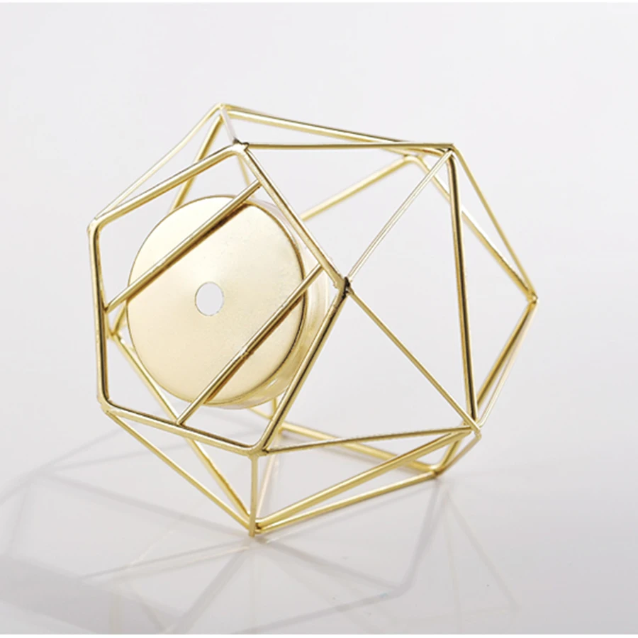 Нордический домашний декор свадебные декоративные подсвечники из нержавеющей