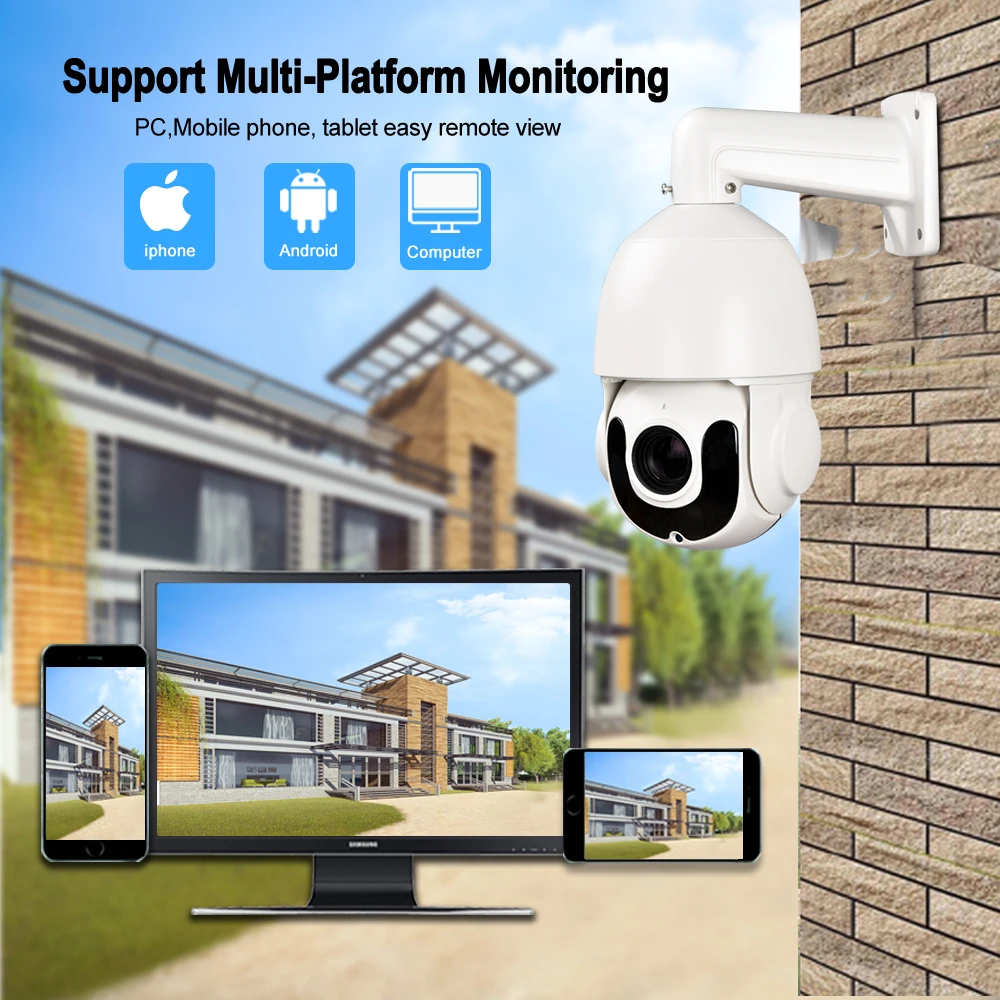 MINI POE 2MP PTZ Camera 36X optical Zoom 40X 60fps 30fps Starlight 150m IR Night Vision Video Surveillance Speed Dom IP | Безопасность и