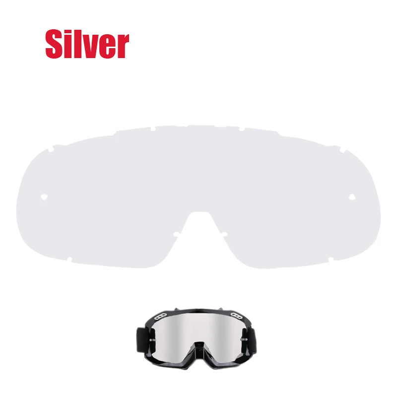 Очки для мотокросса линзы очки улицы солнцезащитные грязевого велосипеда