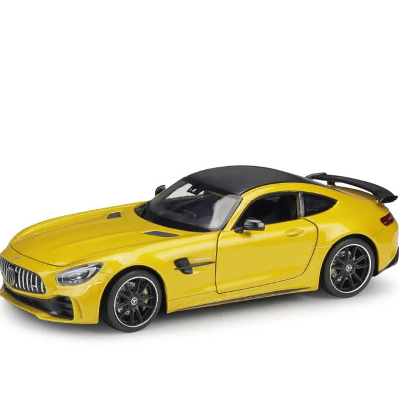 

1:24 Масштаб литье под давлением сплав гоночная классическая модель AMG GT R спортивный автомобиль металлический автомобиль игрушки для мальчи...