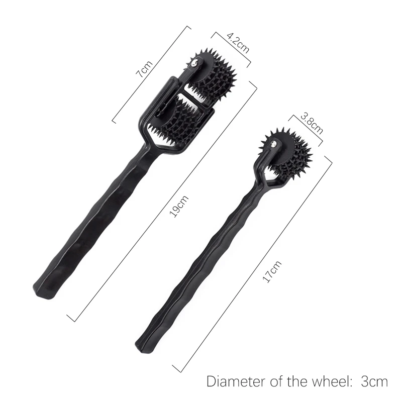 Колючий ролик для стимуляции тела Wartenberg шестеренка груди сосков клитора киски