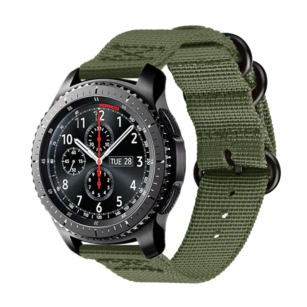 

Ремешок для Samsung watch Galaxy 4/3/46 мм/Active 2/Gear S3, браслет для часов 20 мм/22 мм