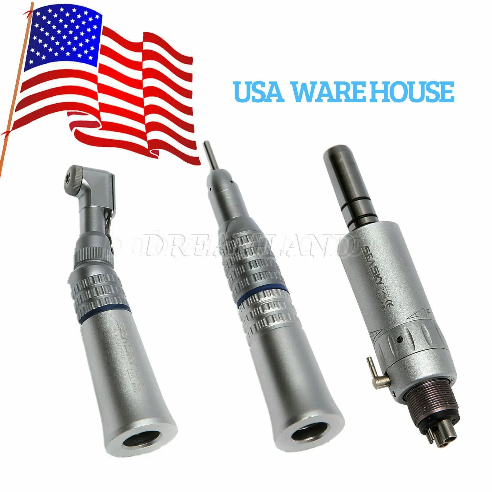 Портативный стоматологический воздушный турбинный агрегат в работе с воздушным