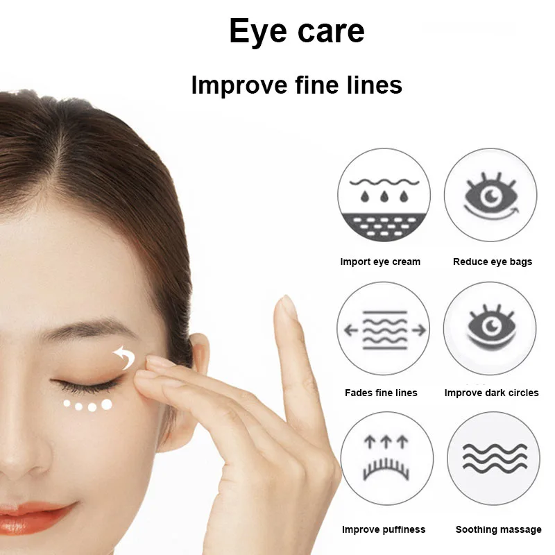 

Photon Skin Rejuvenation cosmetic-instrument hot compress radio frequency importer facial cleansing detoxification eye massager