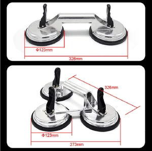Стеклоподъемник на присоске, присоска для поднятия плитки, большая стеклянная сверхпрочная алюминиевая вакуумная пластина, зазор для пола, фиксатор, автомобильный вытягиватель вмятин