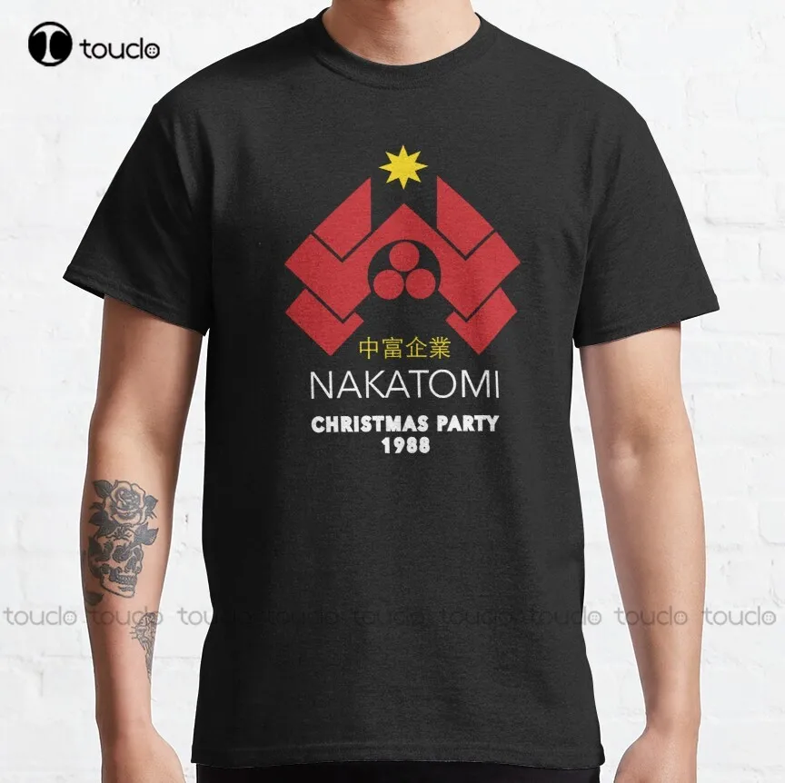 

Nakatomi Corporation - Christmas Party Variant Classic T-Shirt Hip Hop Shirts For Men Custom Aldult Teen Unisex Xs-5Xl Classic