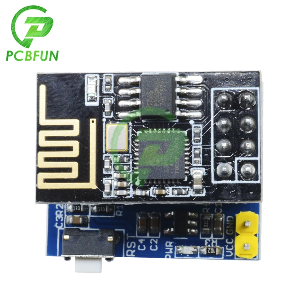 ESP8266 DHT11 Temperature and Humidity WIFI Adapter Board Module+ESP-01S Module 802.11 b/g/n 3.7V-12V VCC GND FOR Arduino | Электронные