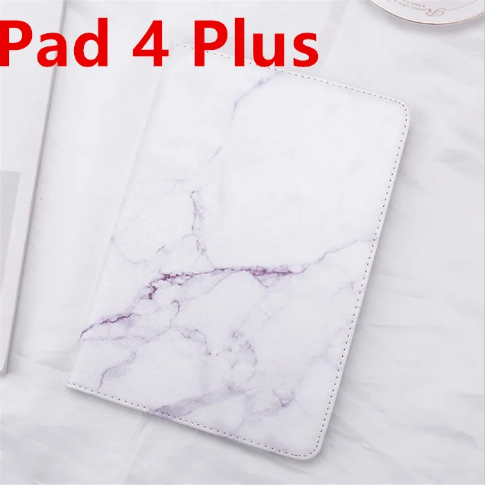 Xiaomi mi pad 4 Чехол pad 4 plus mochila xiaomi мраморный чехол для xiaomi чехол под ключ мягкая оболочка мягкий Shockpro - Цвет: white4plus