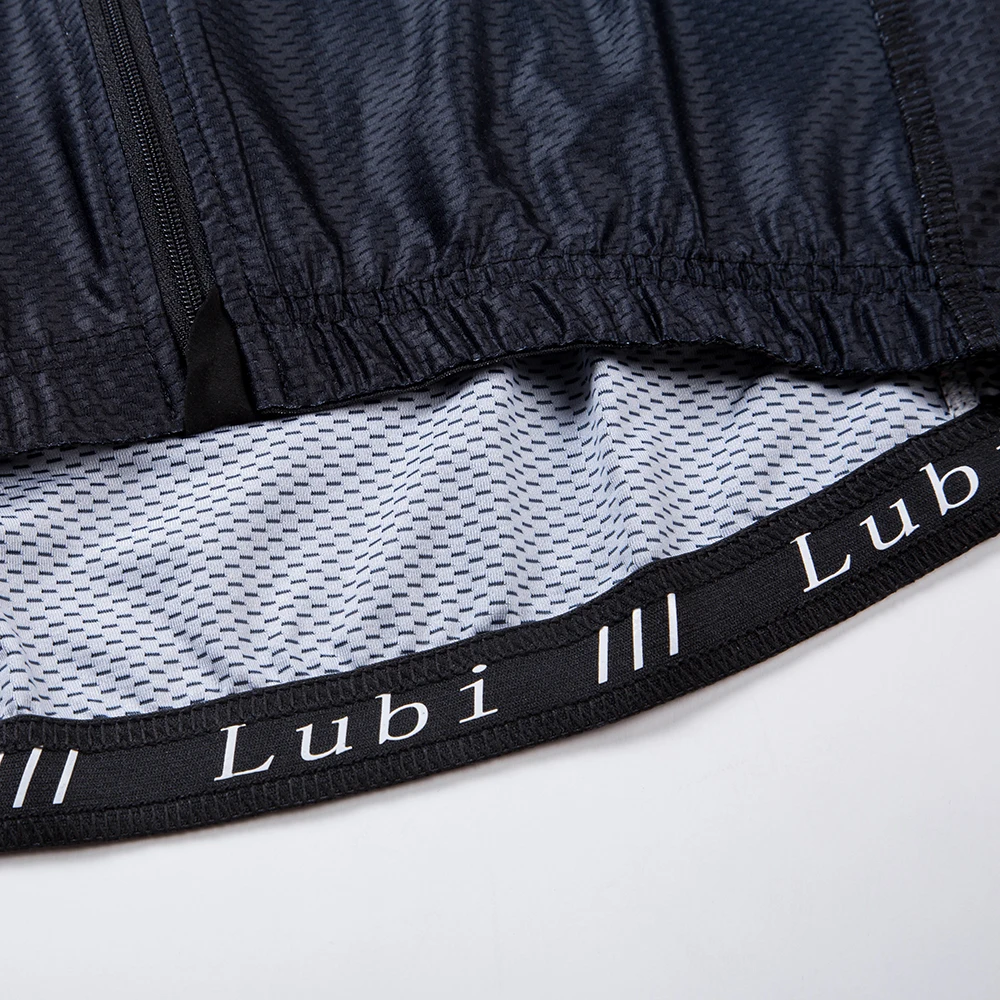 LUBI Мужские Pro с длинным рукавом Велоспорт Джерси тонкие дышащие одежда весенне