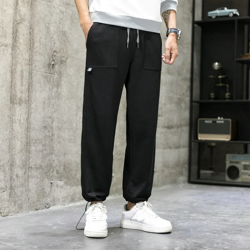 Брюки мужские спортивные в стиле хип хоп Джоггеры для бега штаны брюки джоггеры