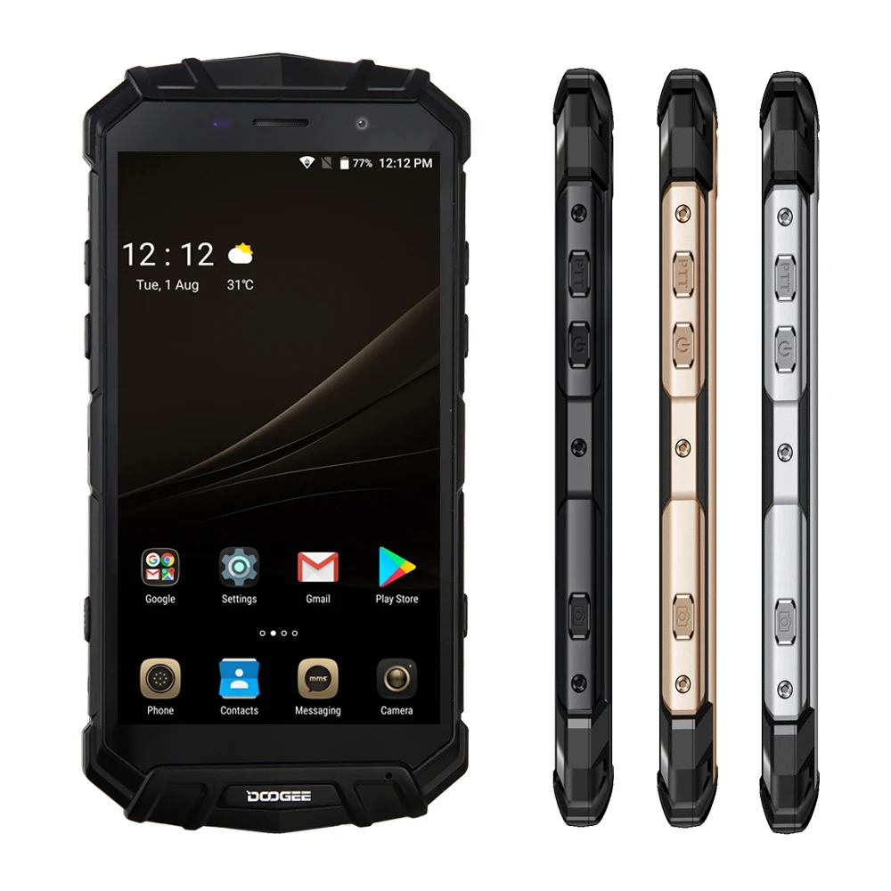 DOOGEE S60 Lite смартфон с 5 дюймовым дисплеем ОЗУ 4 Гб ПЗУ 32 ГБ 16 МП 2 мАч Android 7 0|Смартфоны|