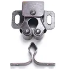 Двойная шаровая защелка на роликах для шкафа, 1 шт., защелка двери шкафа фурнитура, медная защелка для замка раздвижных дверей на болтах