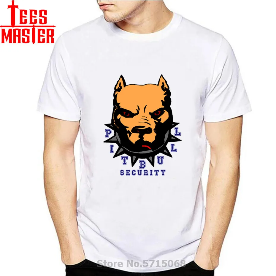 Футболка Pitbull мужская с круглым вырезом хлопковая тенниска короткими рукавами