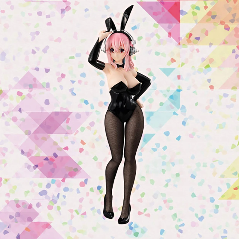 

29cm SoniComi Bunny Super Sonico BiCute Bunnies Hentai Sexy Girl Model Toy
