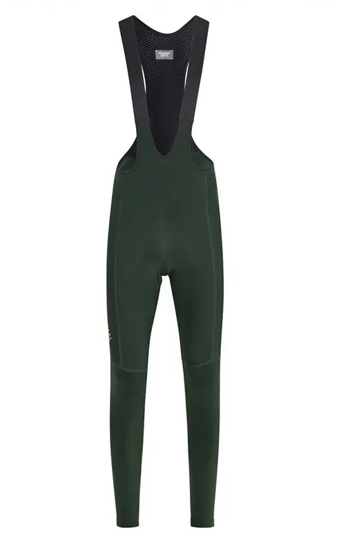 cycling bib pants PNS/высококачественные зимние теплые флисовые тренировочные велосипедные колготки, термофлисовые велосипедные комбинезоны, велосипедные нагрудники - Цвет: cycling bib pants