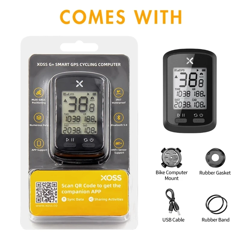 xoss g gps bike computer wireless cycling speedometer road bike mtb waterproof bluetooth ant cadence speed bicycle computer free global shipping