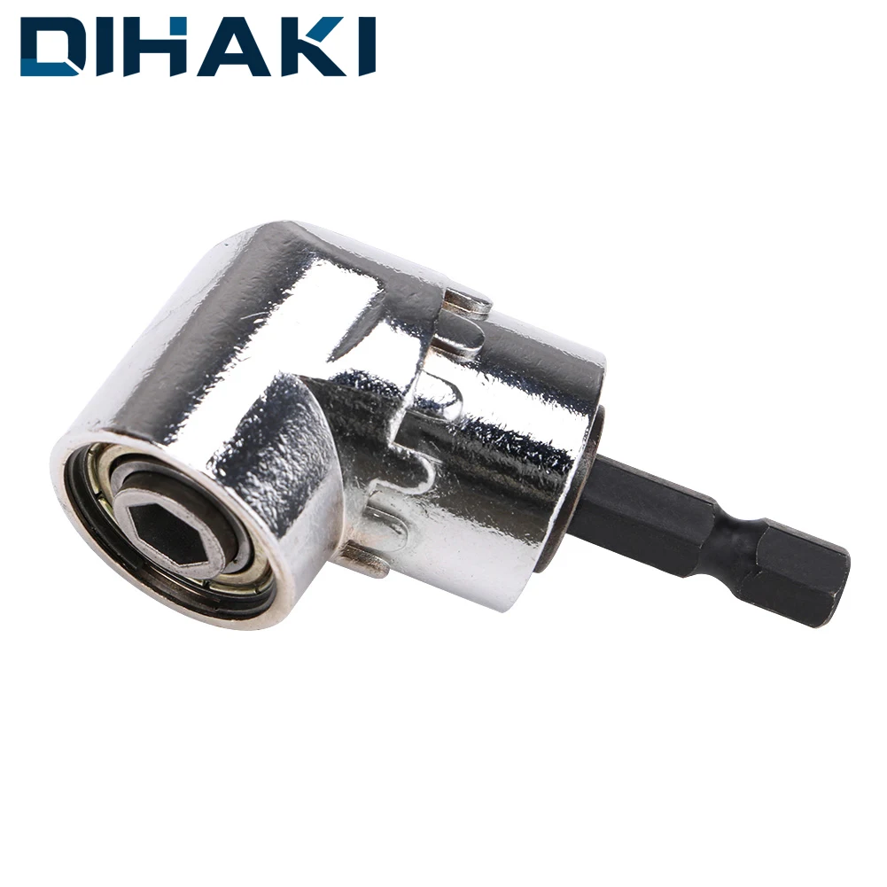 Угловая дрель 105 градусов прямоугольный драйвер удлинитель отвертка насадка 1/4