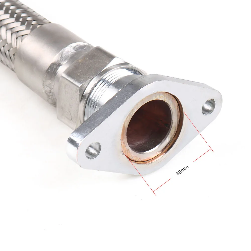38 мм Отходная плетеная Труба Flex SS Комплект труб для самосвала из нержавеющей