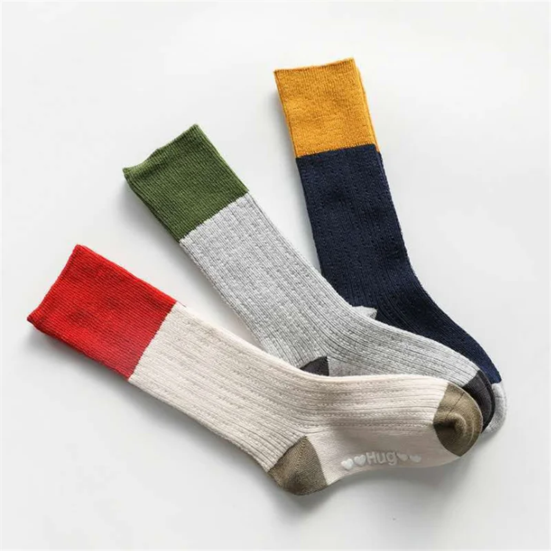 6 пар/лот носки для малышей Хлопковые гольфы маленьких девочек и мальчиков