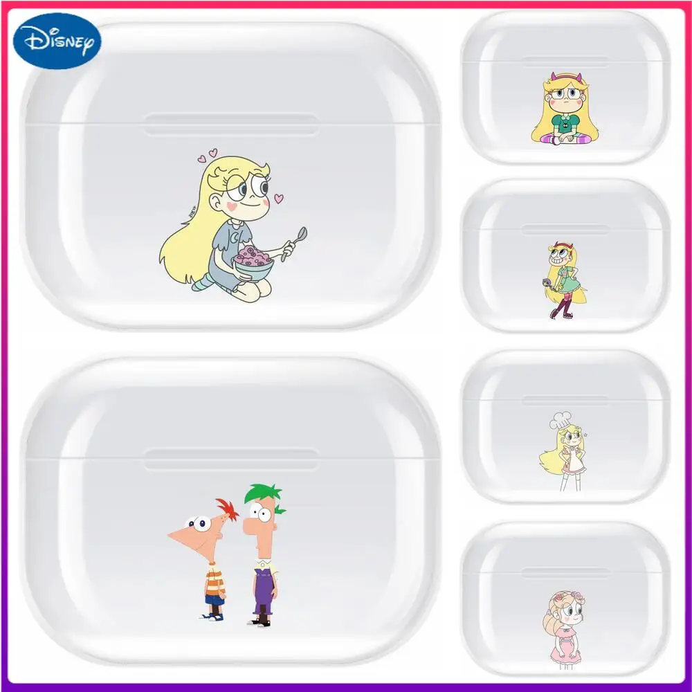 

Star vs. the Forces of Evil Transparent TPU Case For Airpods Pro 3 Case Silicone Headphone Accessories Air Pods 3 Apple Protecti