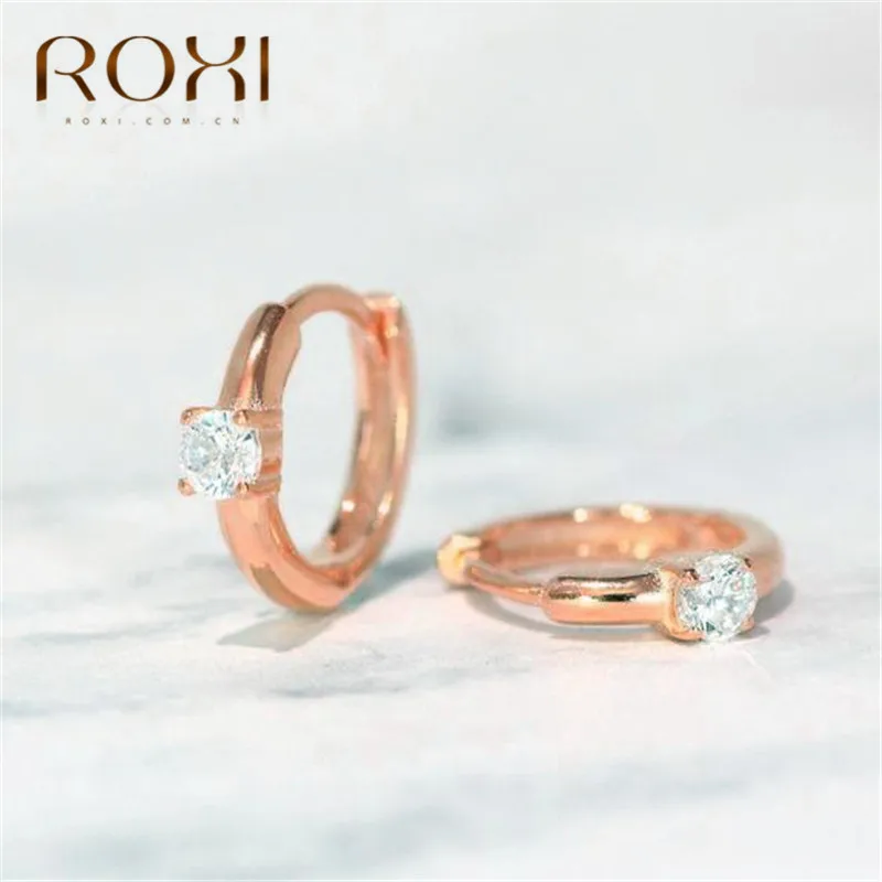 Женские классические серьги из серебра 925 пробы с четырьмя креплениями |