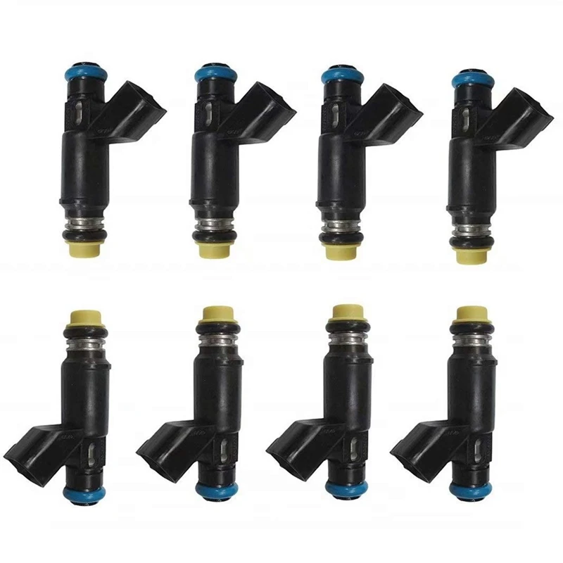 

8 Pieces Fuel Injector 12580426 195500-4581 25326903 Injection for Chevy Silverado 1500 Tahoe GMC Sierra Yukon