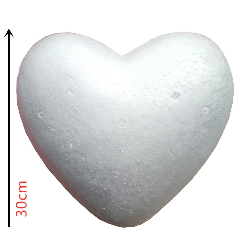 30cm heart Красочные в форме сердца розы искусственные DIY ручной работы Цветы Романтический День Святого Валентина и свадебные подарки для девушки - Цвет: 30cm heart