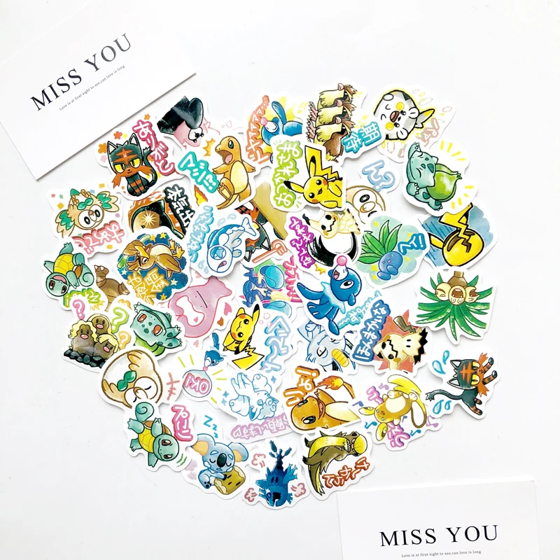 40 шт./упак. ЛАПАН мультфильм Стикеры s для Чемодан мобильных устройств на мото