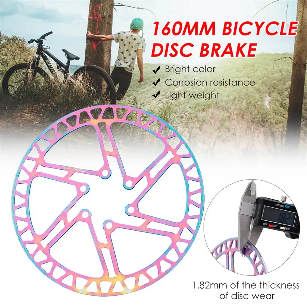 

Mountain Bike Disc Brake High Quality Lightweight Rust-resistant Corrosion Resistance Bicycle Rotor Pad Riding Accessories