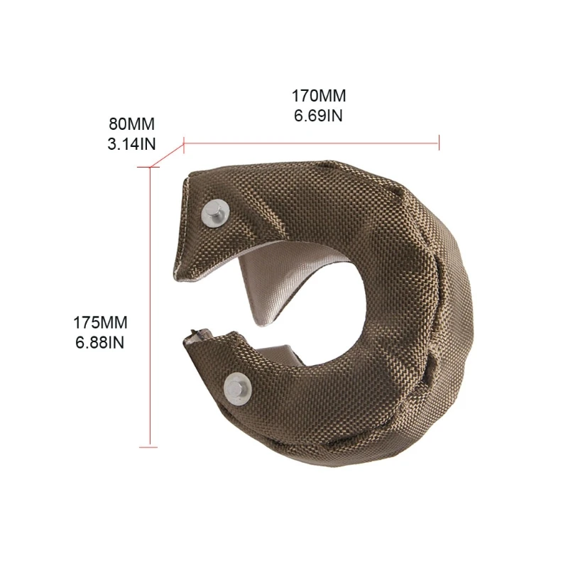 Автомобильное турбозарядное устройство X7AE тепловое защитное покрытие защитная