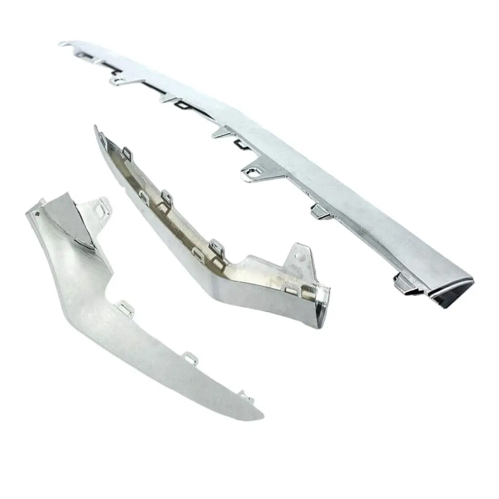 

3Pcs Lower Bumper Trim for Mercedes W212 E350 E-Class 2014 2015 A2128852674
