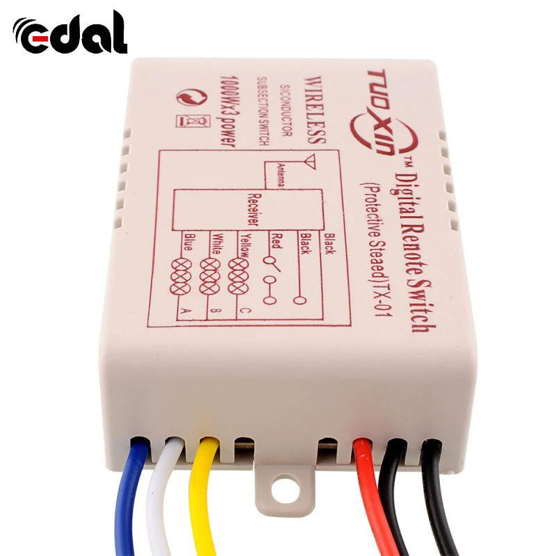 Цифровой беспроводной светильник домашний настенный выключатель для коридора