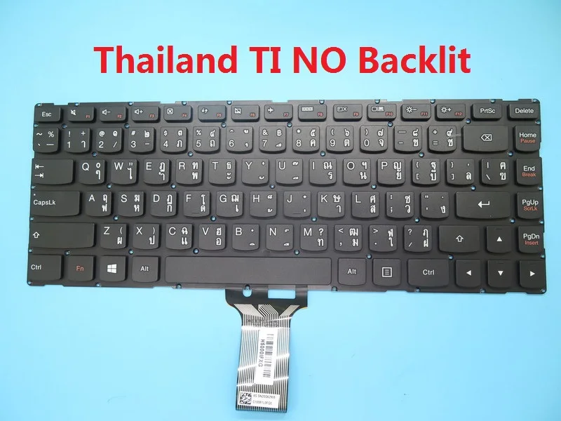 Клавиатура для Lenovo YOGA 500-14IBD 500-14IHW 500-14 FLEX 3-14 английский Американский Турция TR Arabia AR