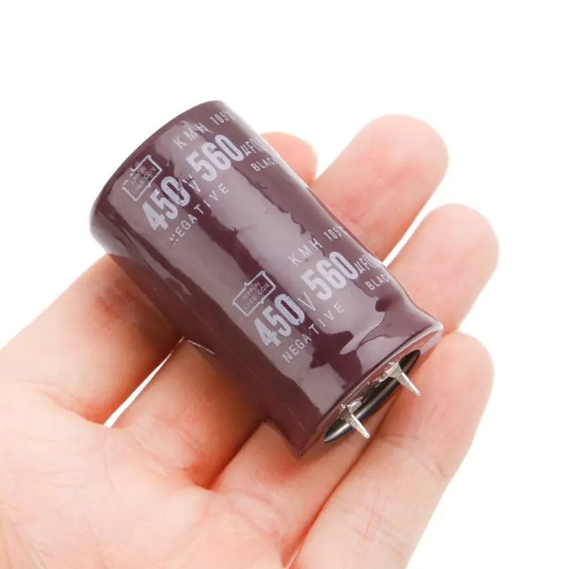 

Electric Welder 450V 560uF Aluminum Electrolytic Capacitor Volume 35x50 Hard Foot Whosale&Dropship