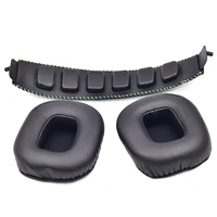 new replacement ear pads earmuffs earpads with headband pad for razer tiamat 7 1 tiamat 2 2 headset