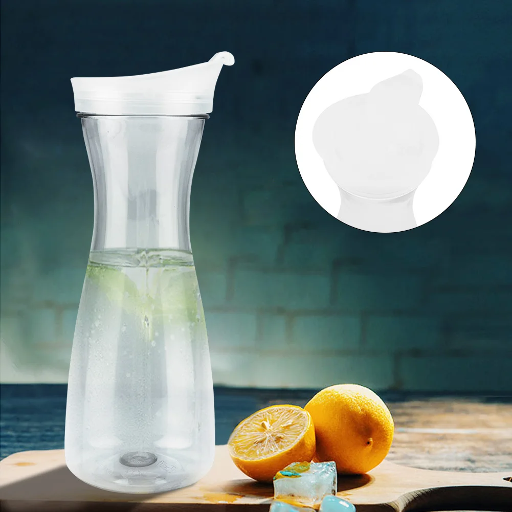 1000ml Acrylic Transparent Juice Bottle Water Jug Ice Cold with Lid for Bar Home Use | Дом и сад