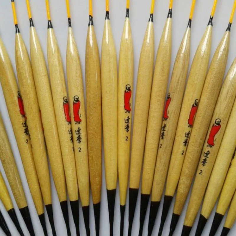 Деревянный Поплавок для рыбалки 10 шт. поплавок рыболовные снасти аксессуары |